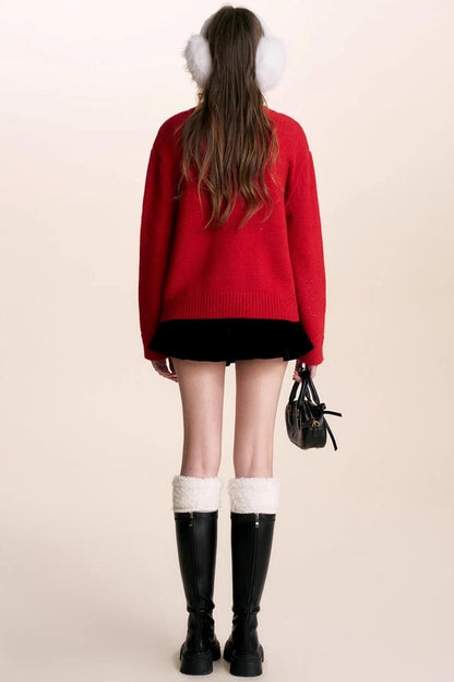 Snowflake Crochet Cardigan