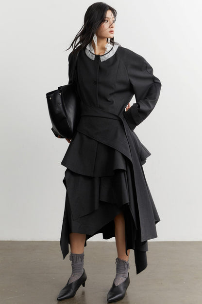 Celebrity Gray Blazer Top