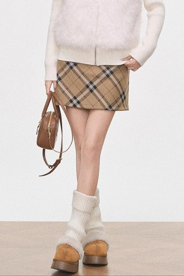 Warm Knitted Cotton Padded Jacket Set-Up