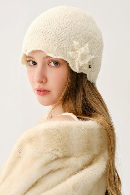 Romantic Spectrum Snowflake Wool Hat