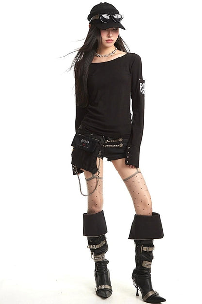 Monogram Shoulder T-Shirt