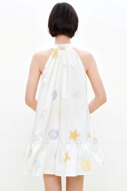 Summer White A-Line Dress