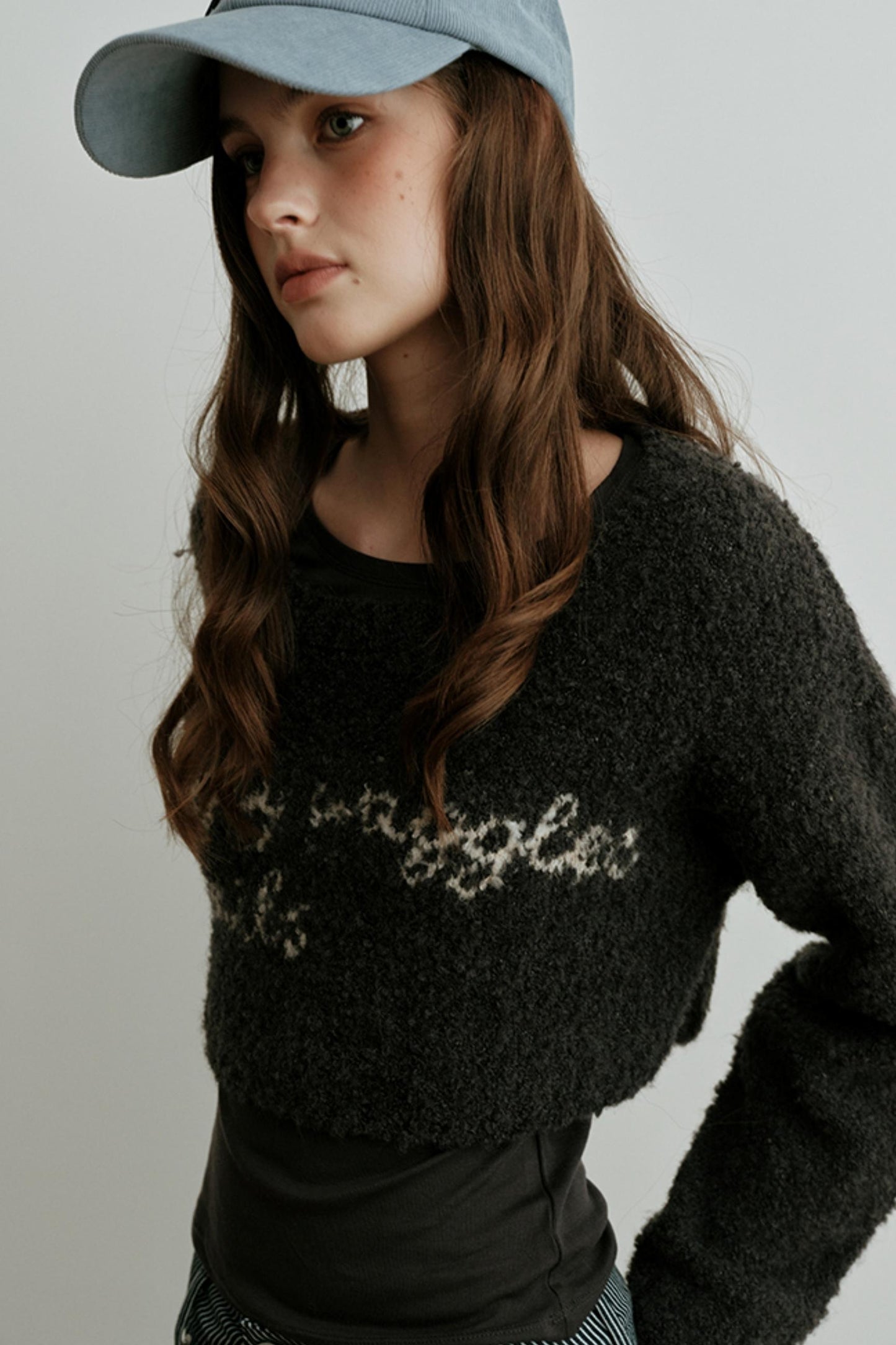 Light Luxury Wool Jacquard Top