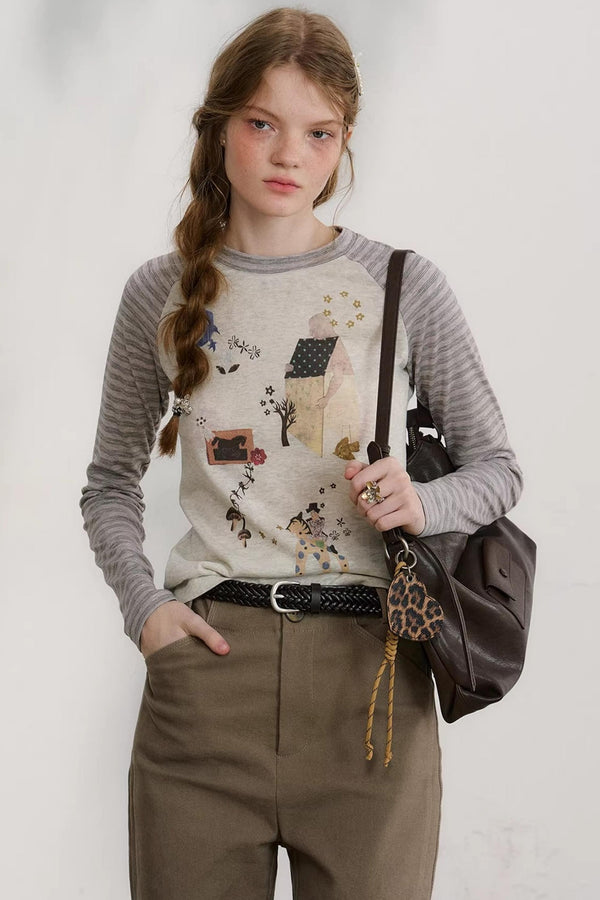 Sunday Party Striped Sweater