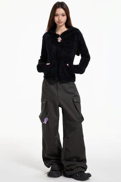 Cargo Wide-Leg Pants