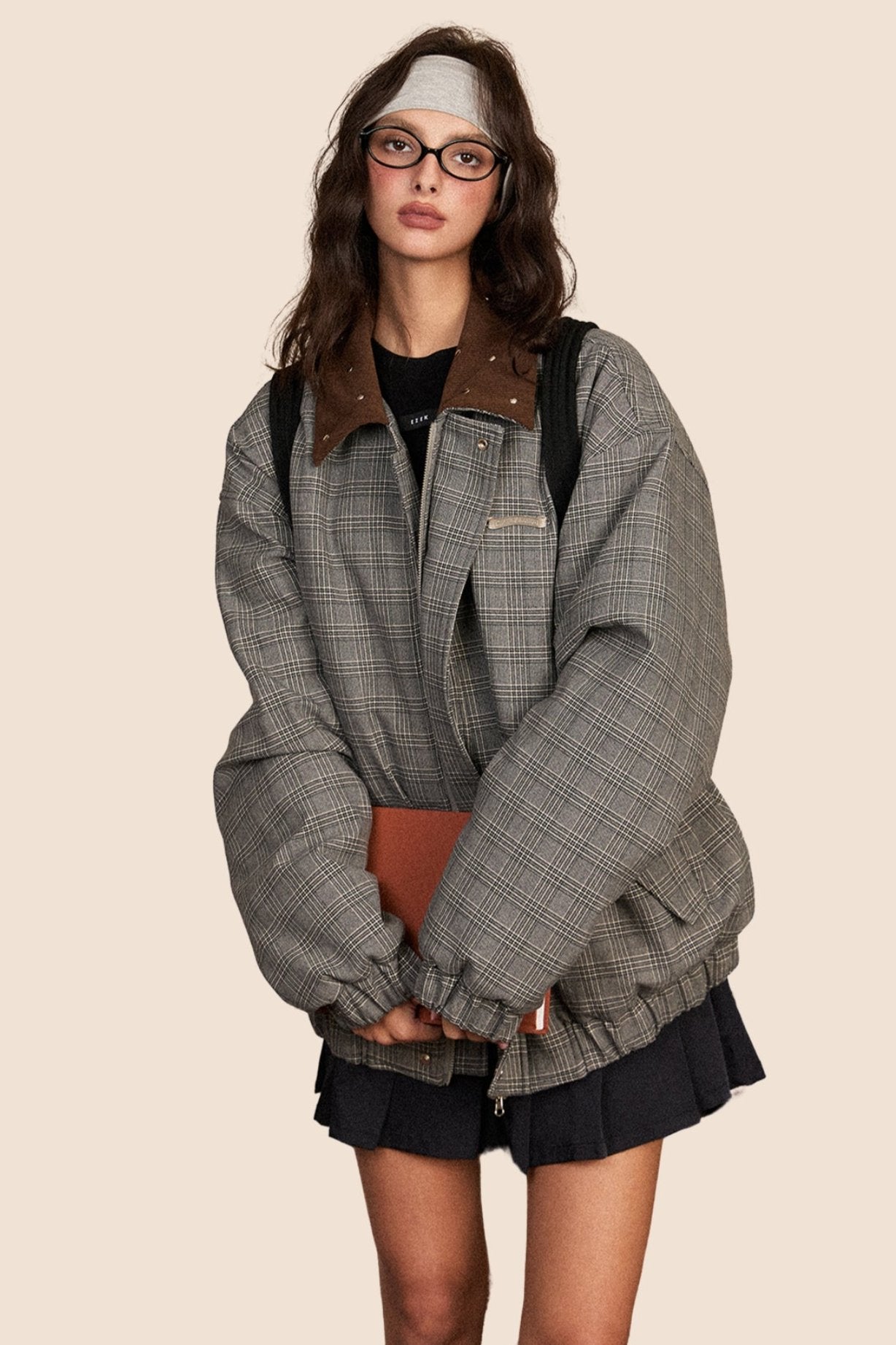 SpliceD Plaid Thickened Winter Jacket