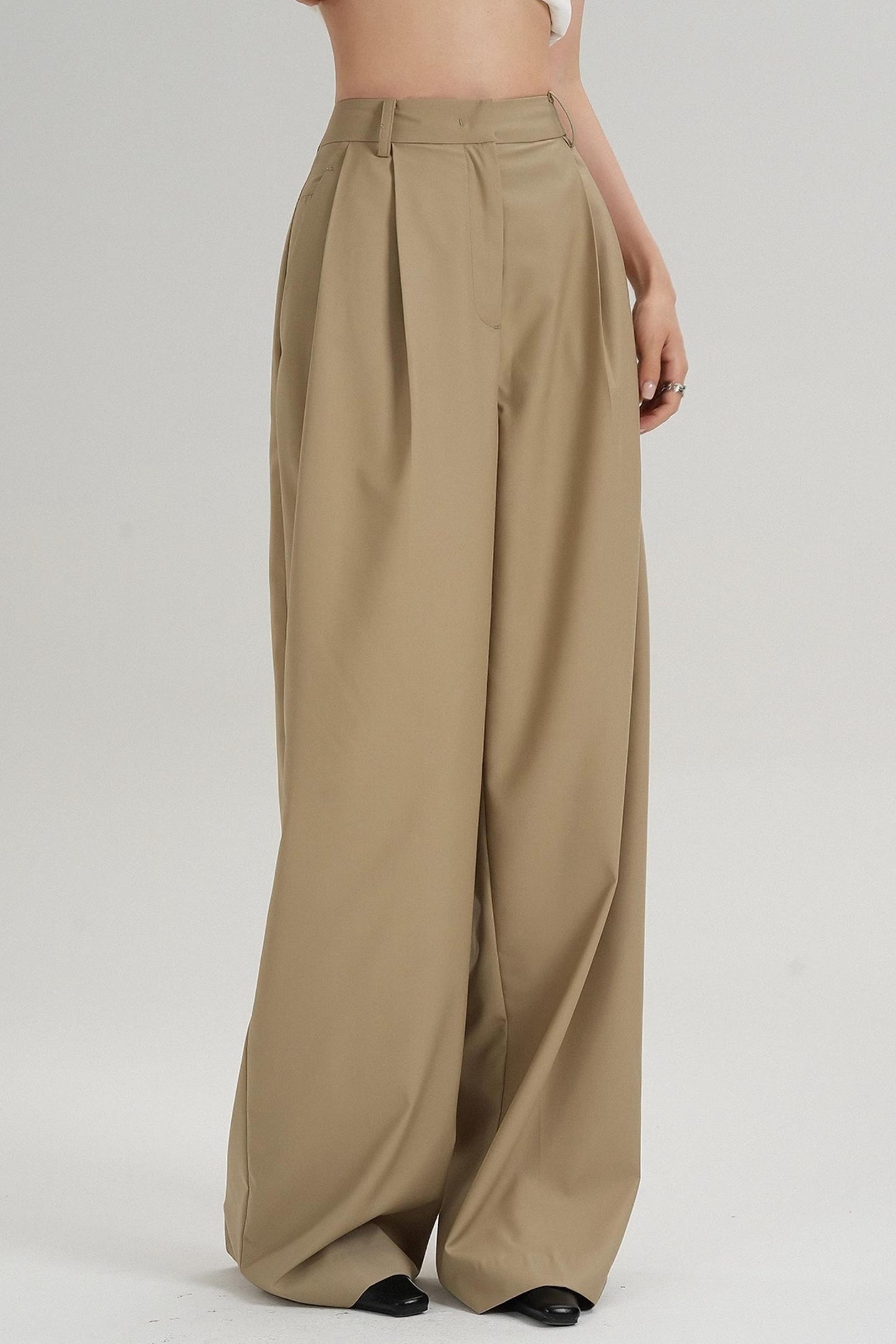 Straight-Leg Trousers