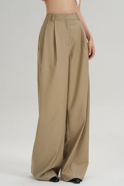 Straight-Leg Trousers
