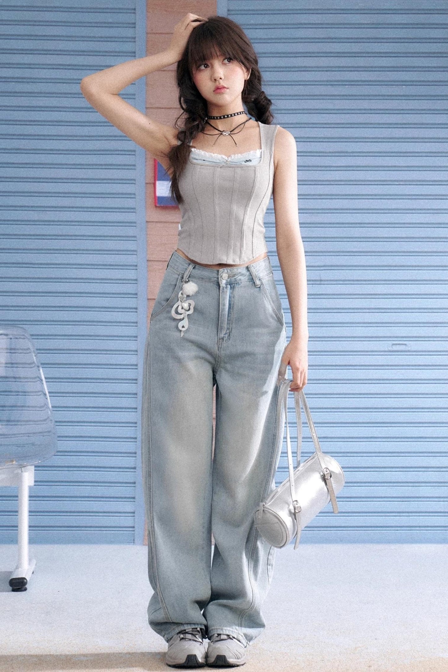 Teen Graffiti Skinny Jeans