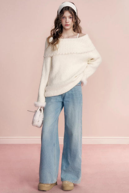 Winter Romance Pearl Sweater