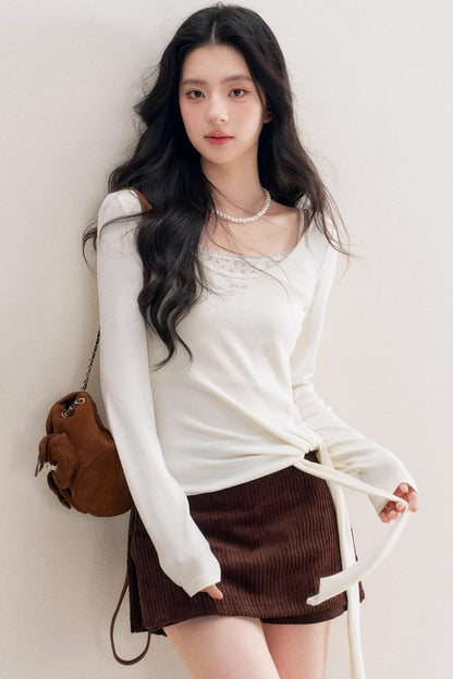 Lazy Lace Long Sleeve Base Layer Top Set