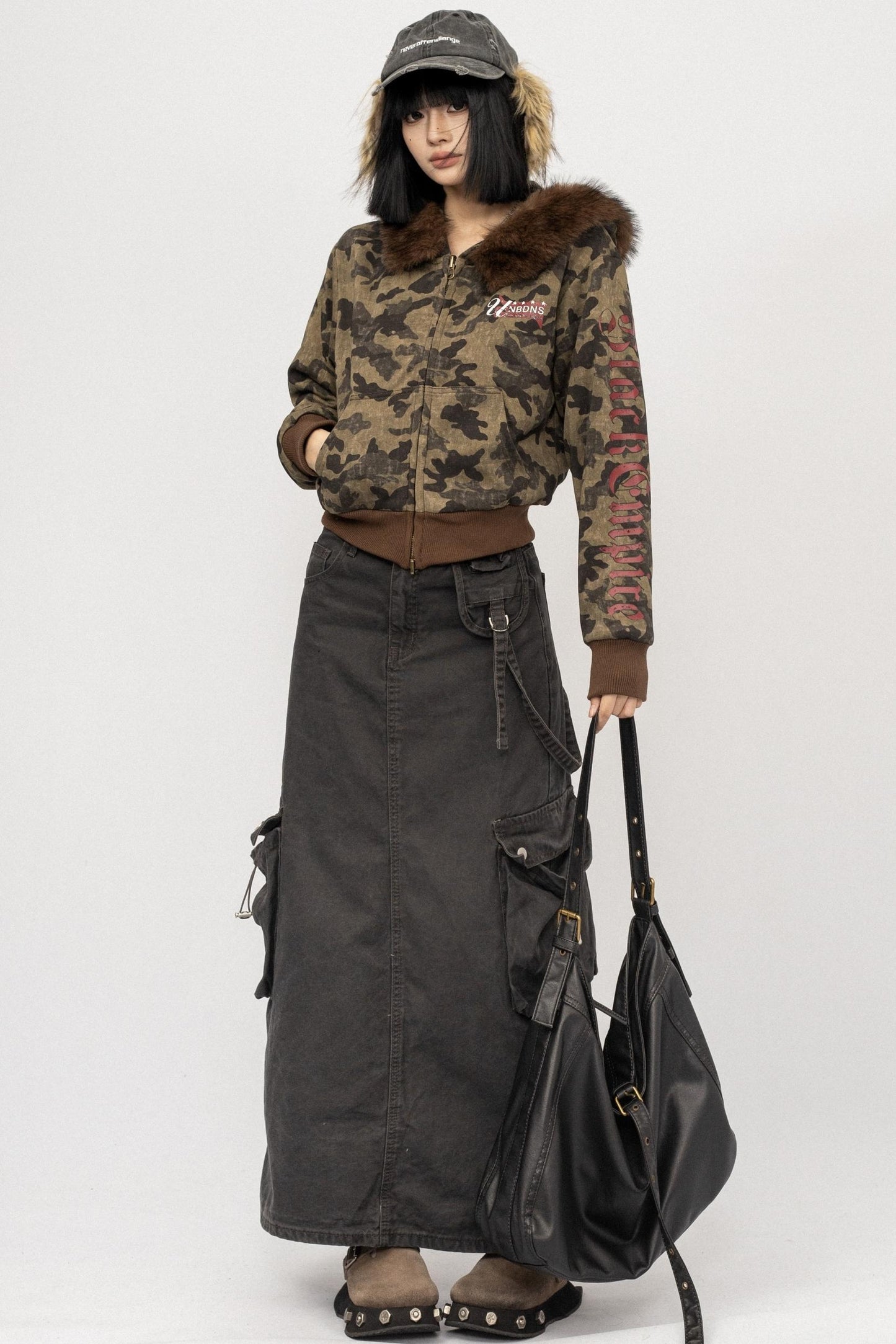 Vintage Camo Fleece Jacket