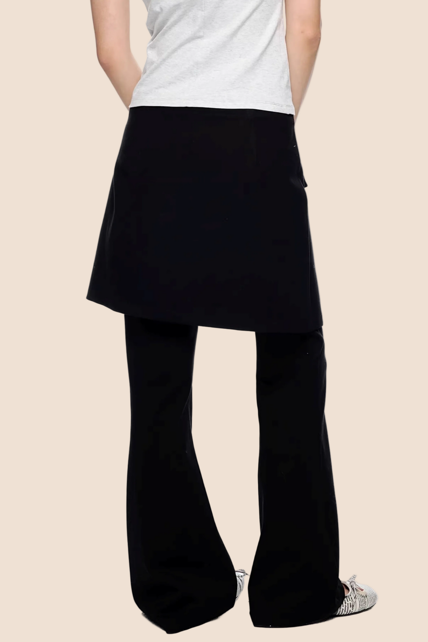 Dekonstruktierte Vintage Schlaghose