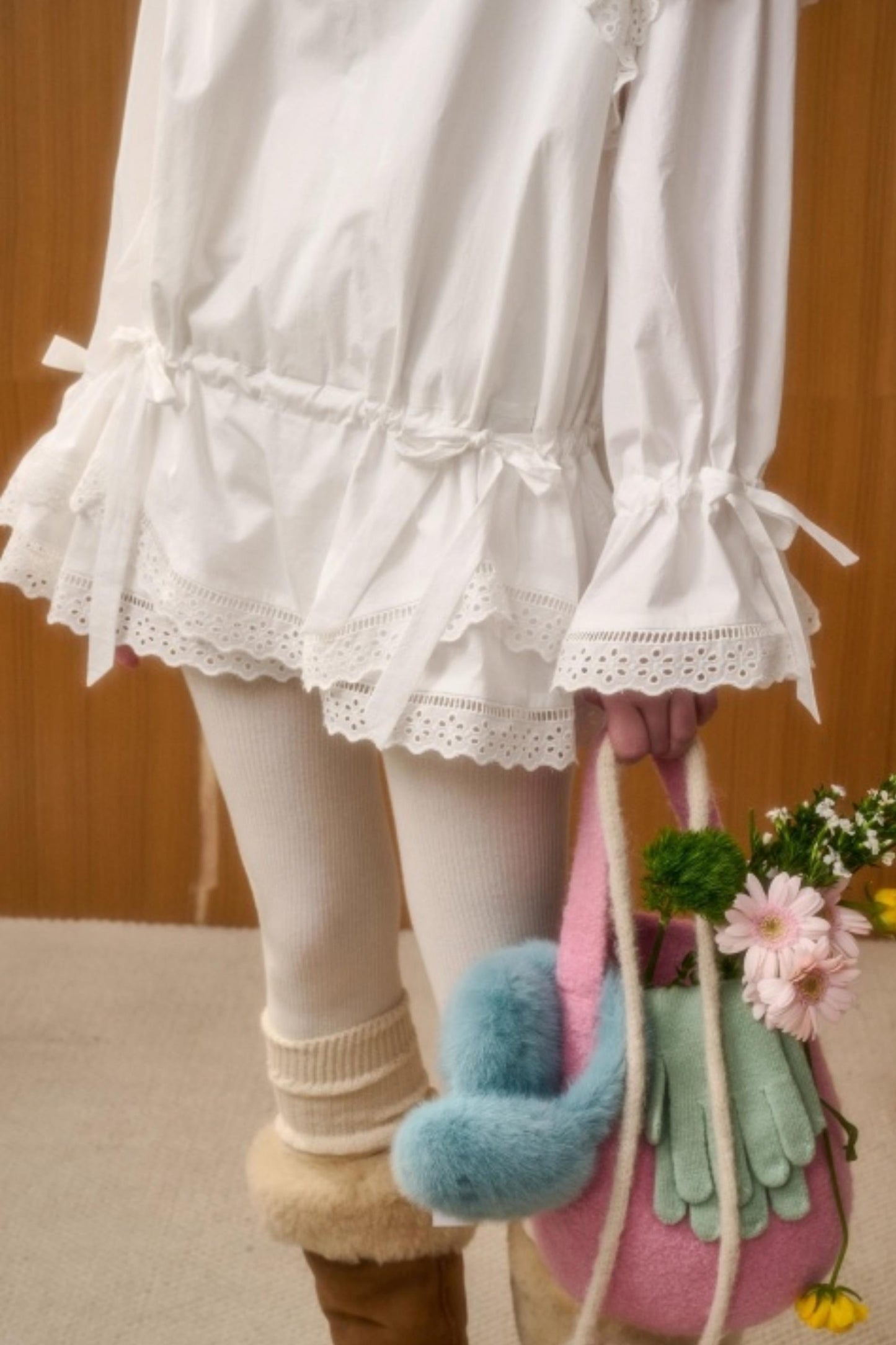 Organic Cotton Lace Dress