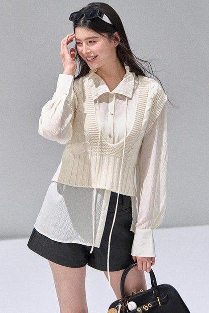 Gilet in maglia
