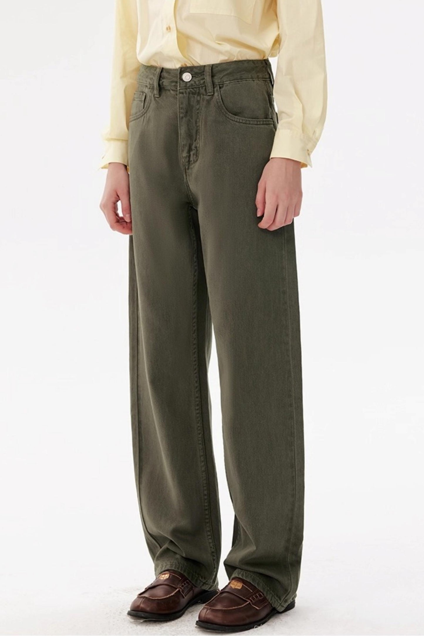 Tencel Cotton Cargo Jeans