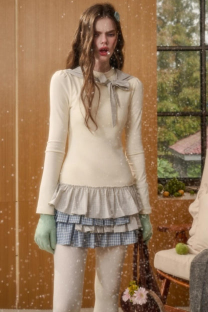 Lake Blue Vichy Dress