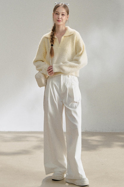 Soft Gradient Mohair Sweater