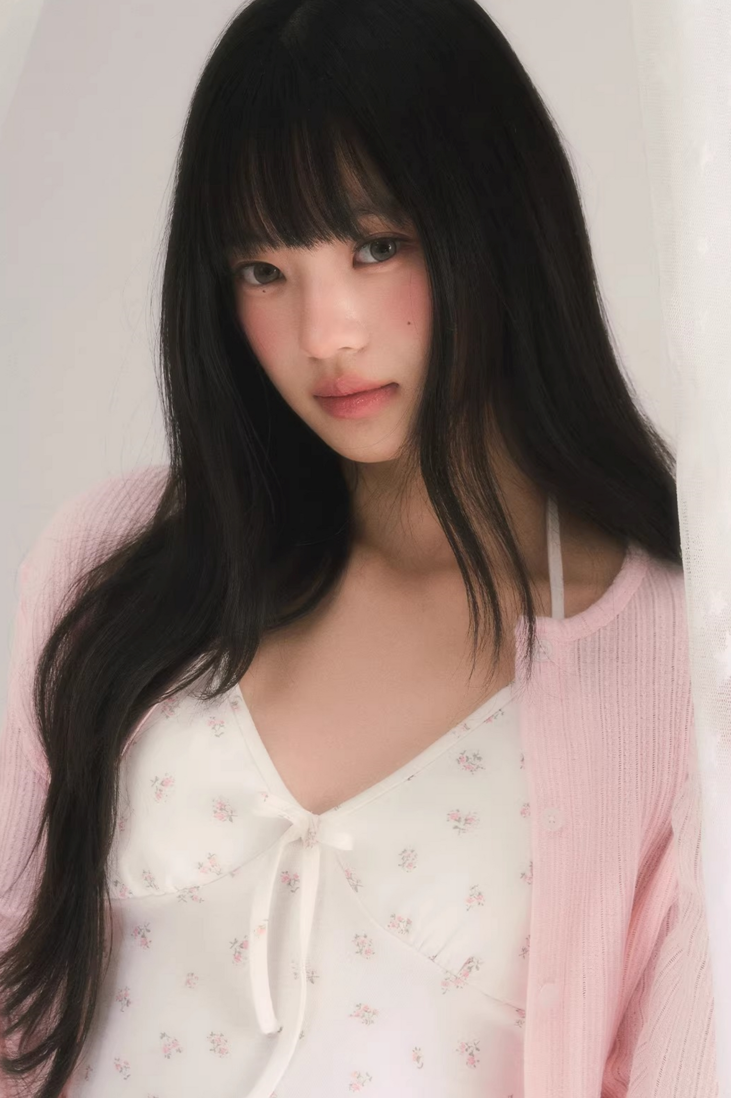 Cut Out Jacquard Knit Matching Set