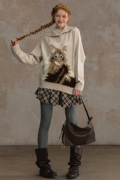 Soft Woolen Knitted Sweater Top