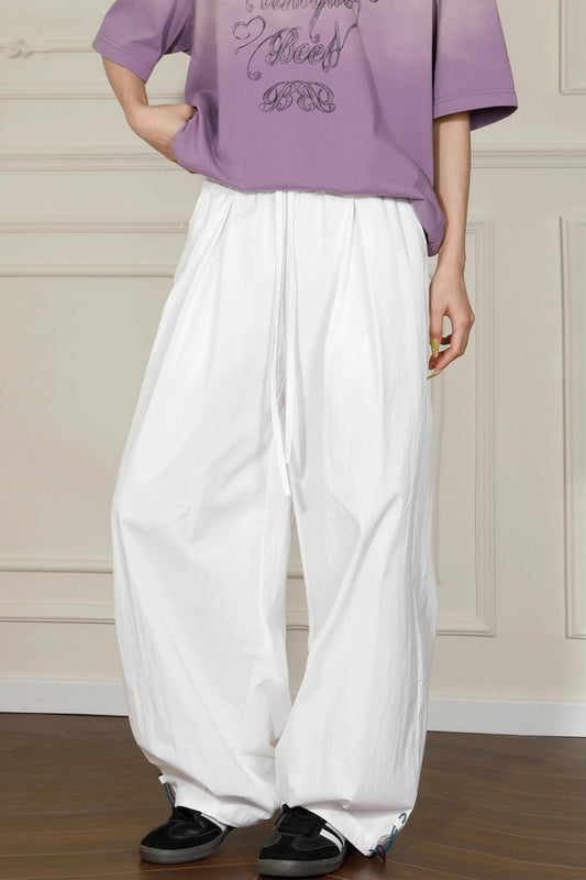 Summer Breeze Wide-Leg Sweat Pants