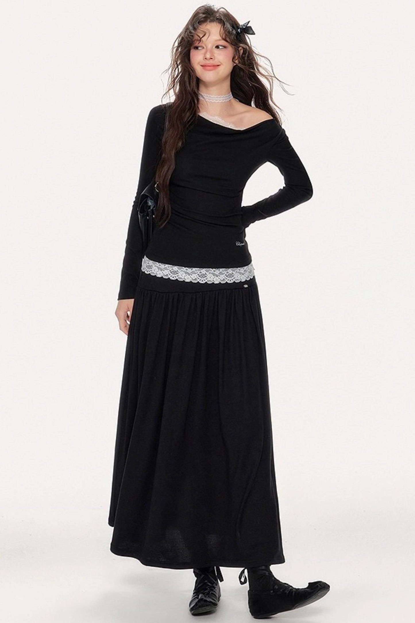 One-Shoulder Base Top