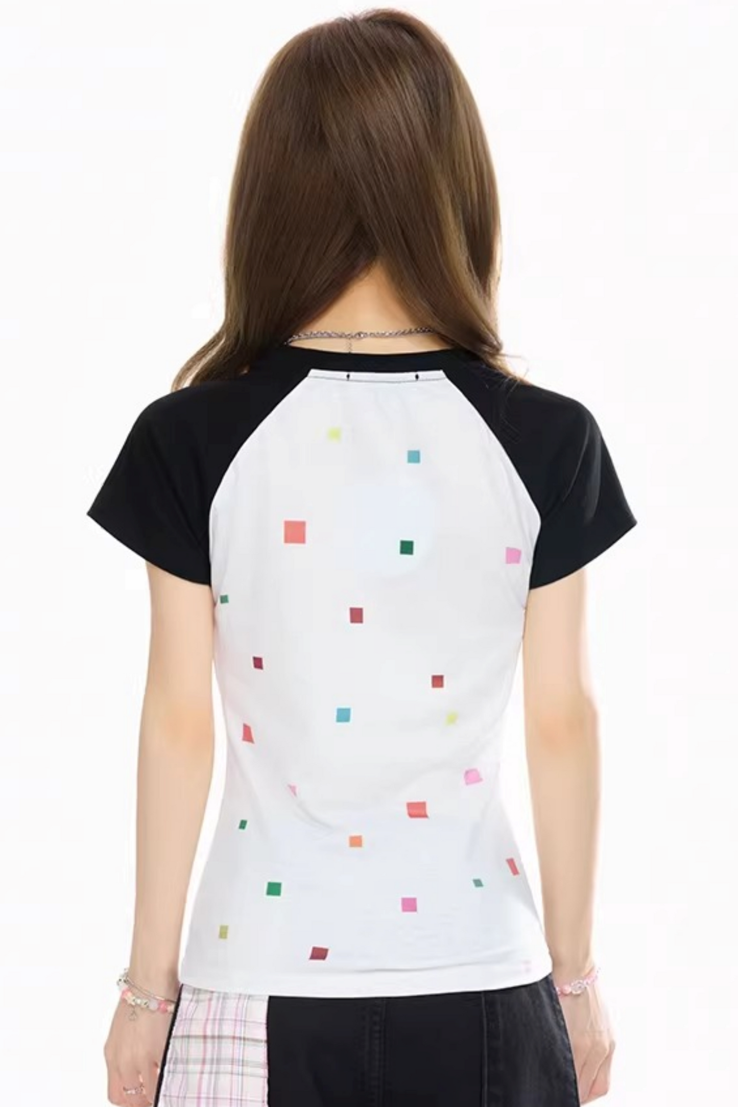 Retro Heart Raglan Top