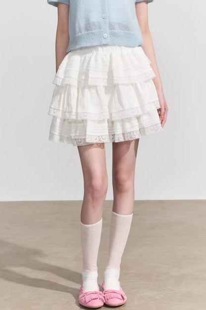Retro High-Waisted Denim Mini Skirt