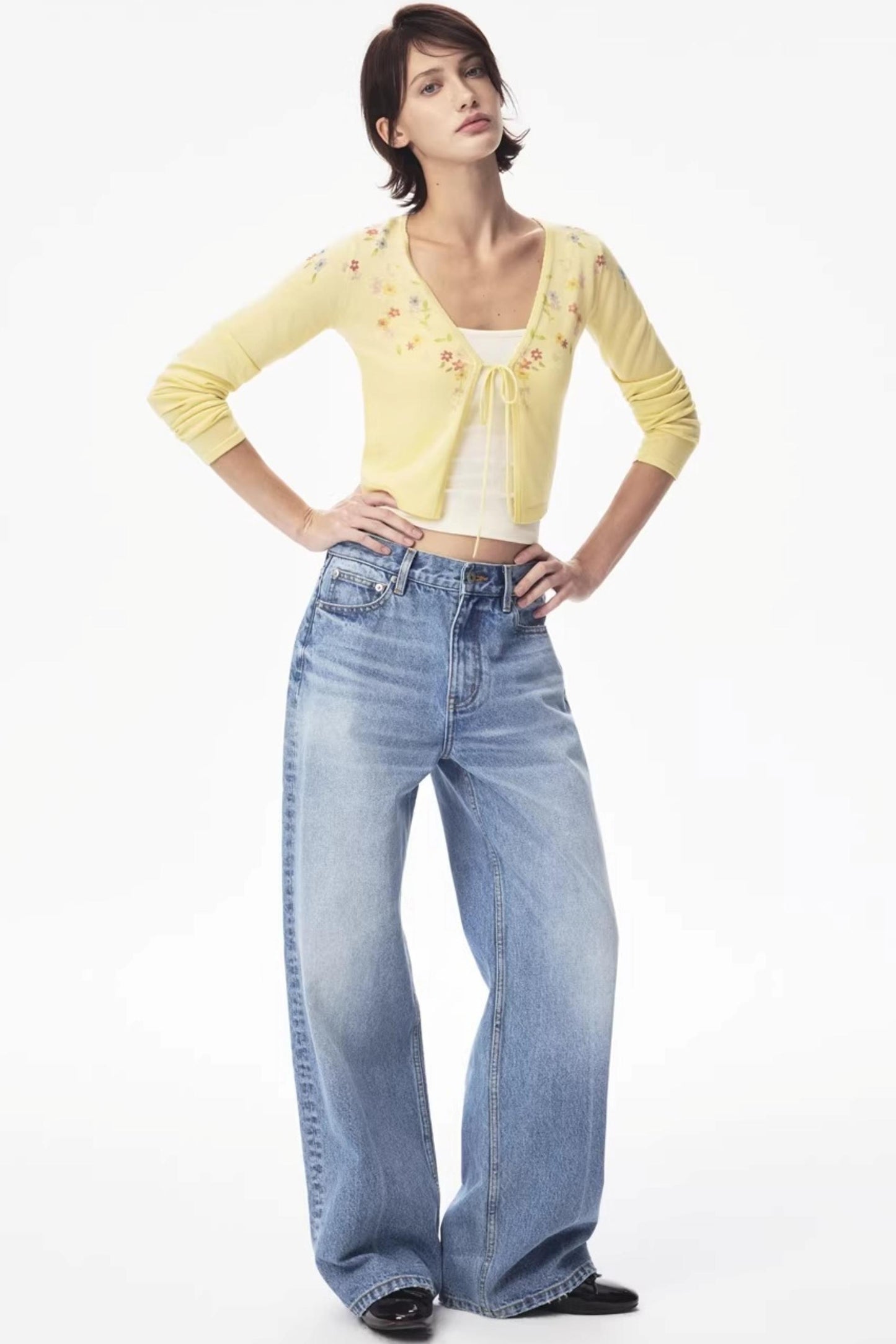 Tencel Summer Knit Cardigan Top