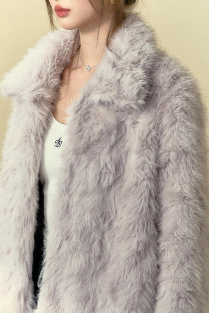 Fashion Temperament Slim FUR JACKET