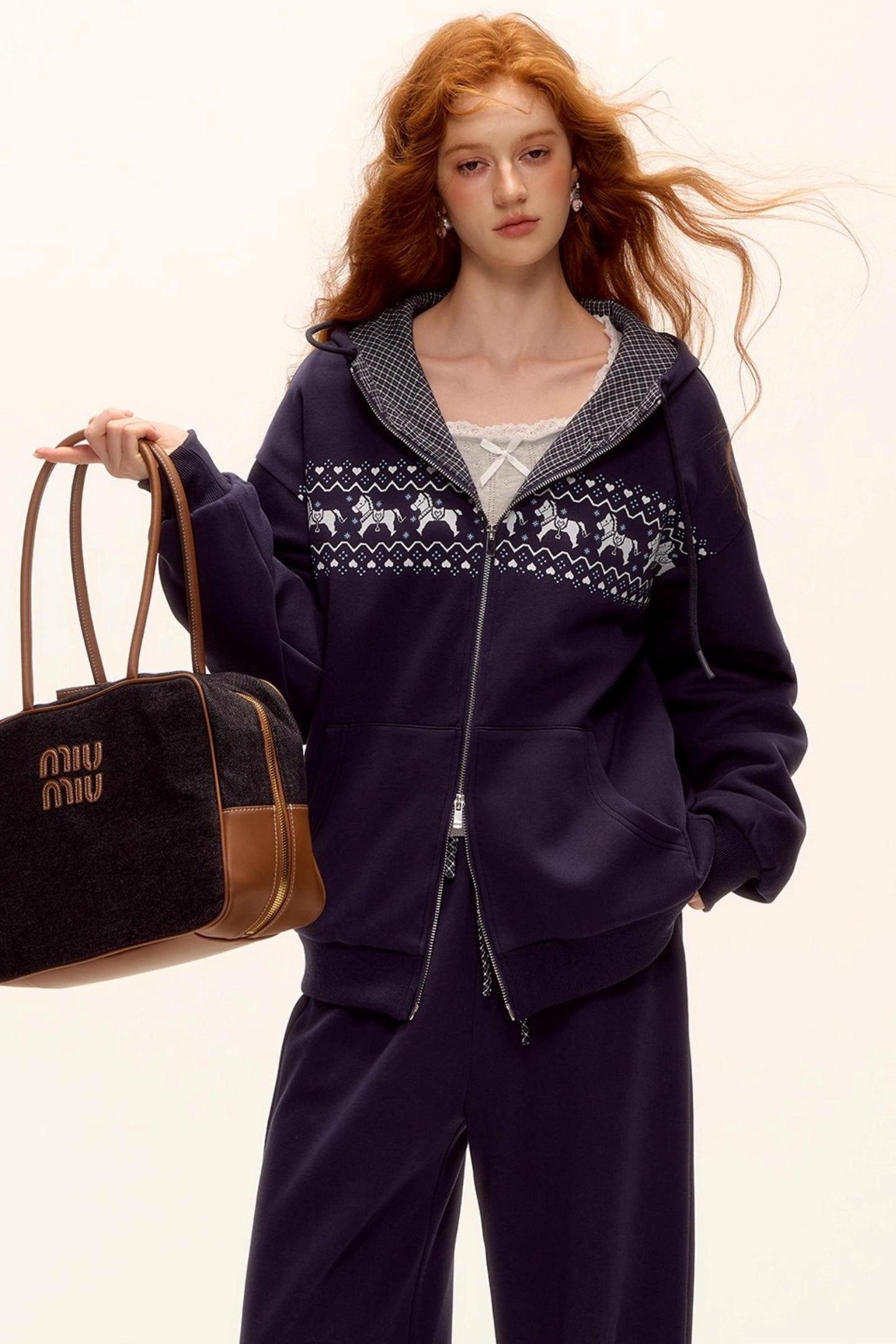 Fair Isle Quilted Jacket Set-Up