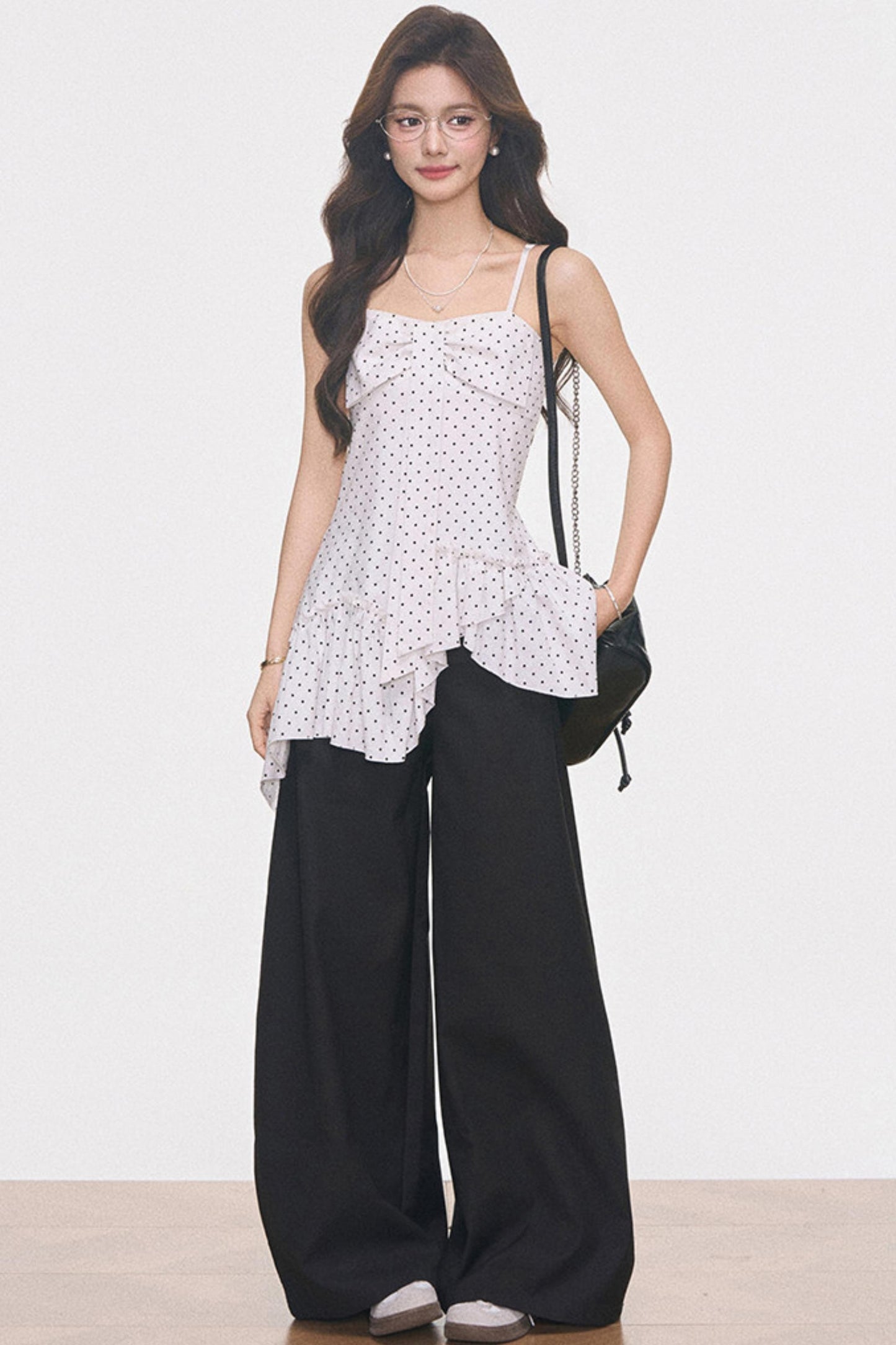 Hollow-Out Knitted Cover-Up Set-Up