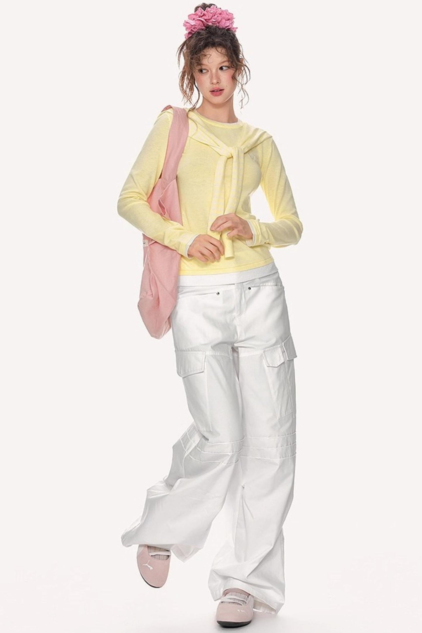 Preppy Knit Slim Sweater