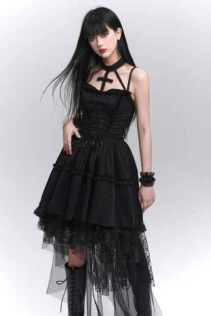 Gothic Halter Dress