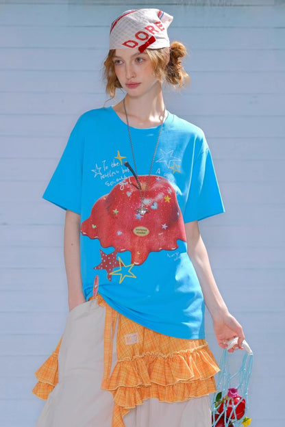 Summer Apple Big T-Shirt