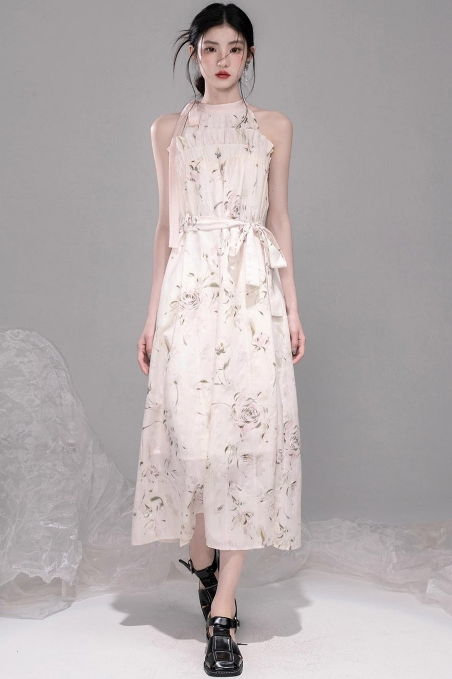 Heartbeat Muse Sea Salt Rose Dress