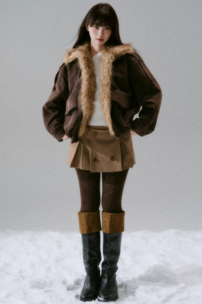 Lost Forest Woolen Cardigan Coat