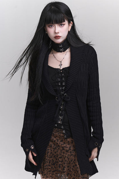 Late Autumn Knitted Jacket