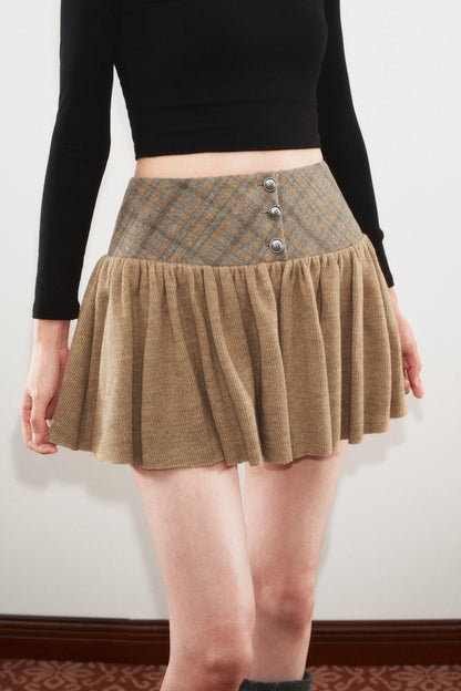 Winter Plaid Skirt