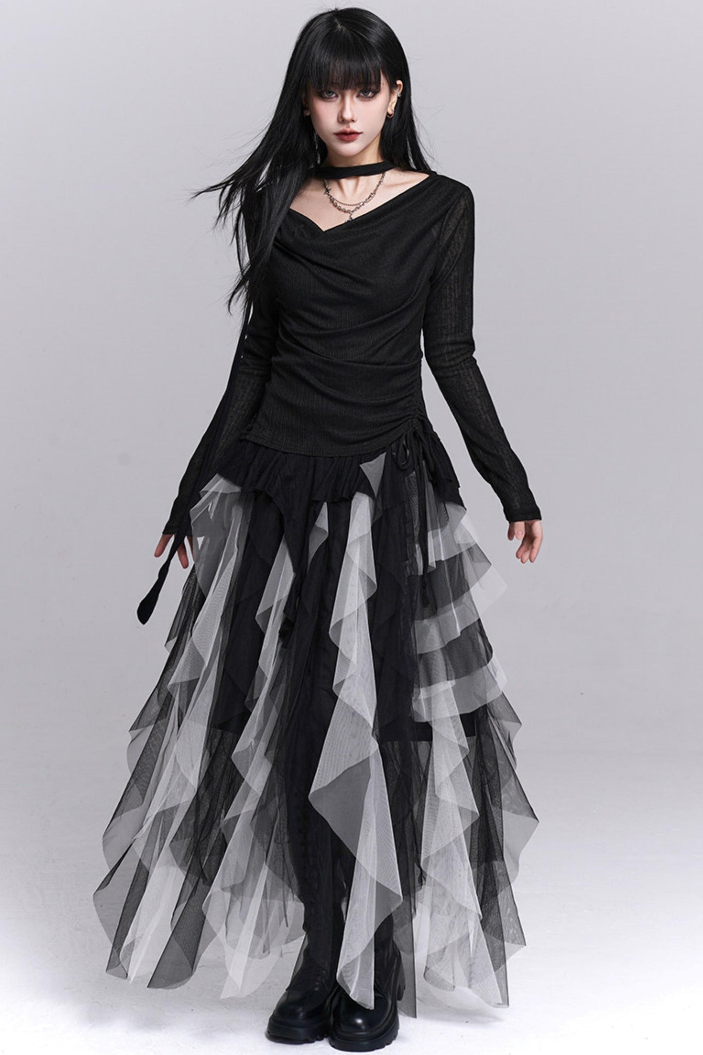 Ghost Ribbon Two-Piece Top