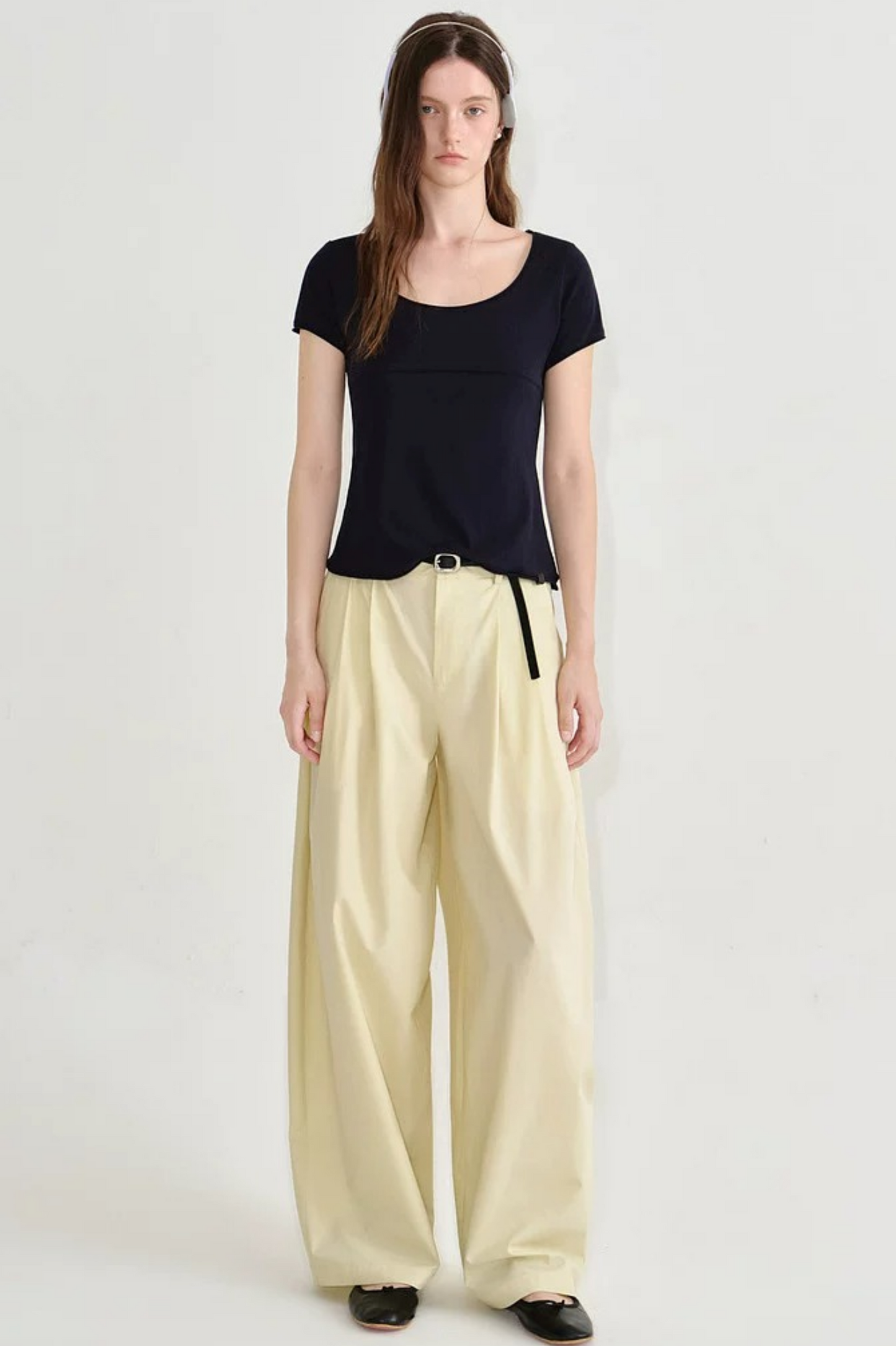 Versatile U-Neck T-Shirt