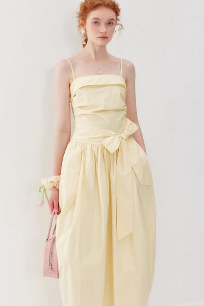 Tie-Waist Sheath Dress