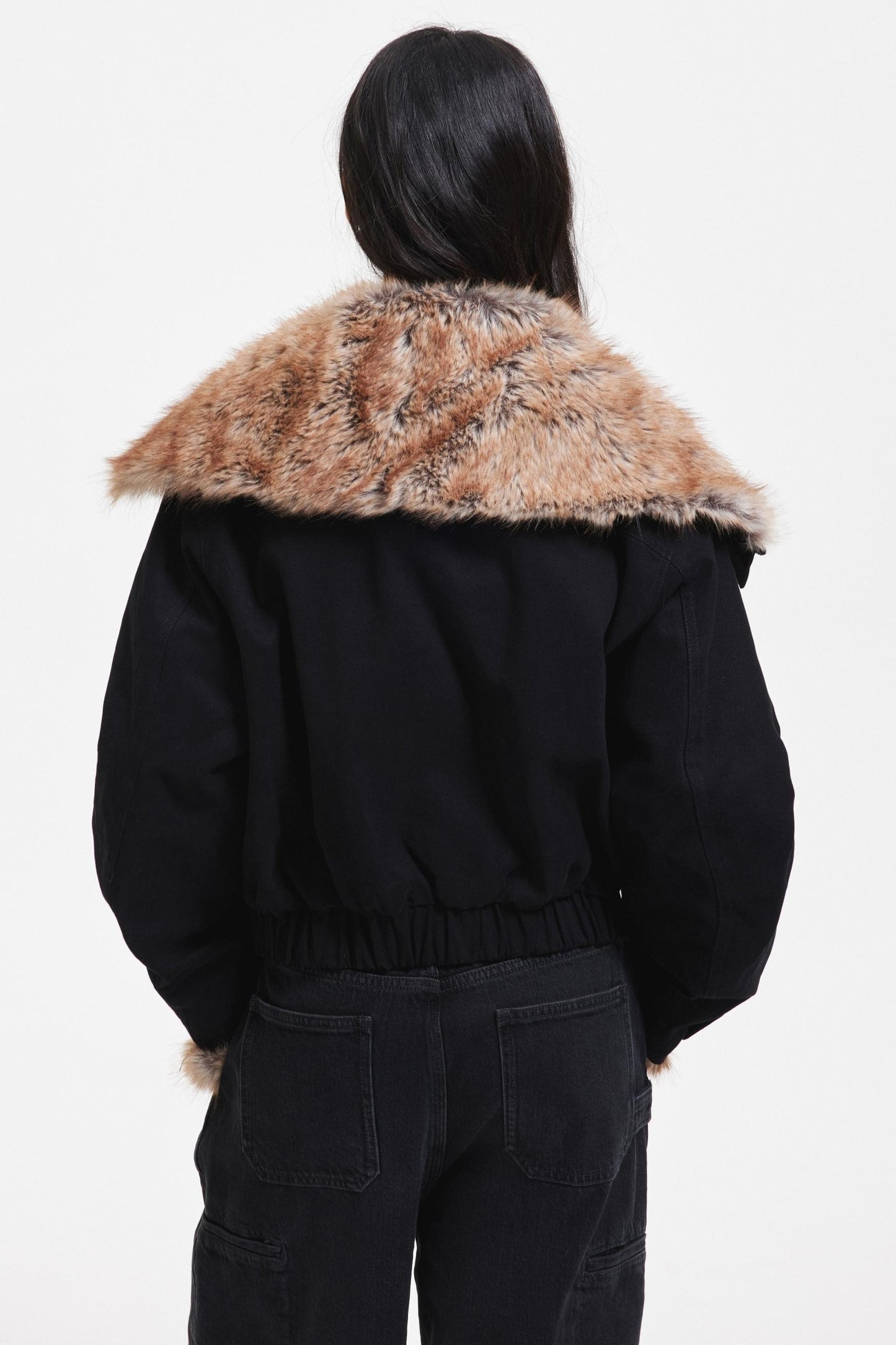 Retro Fur Collar Jacket