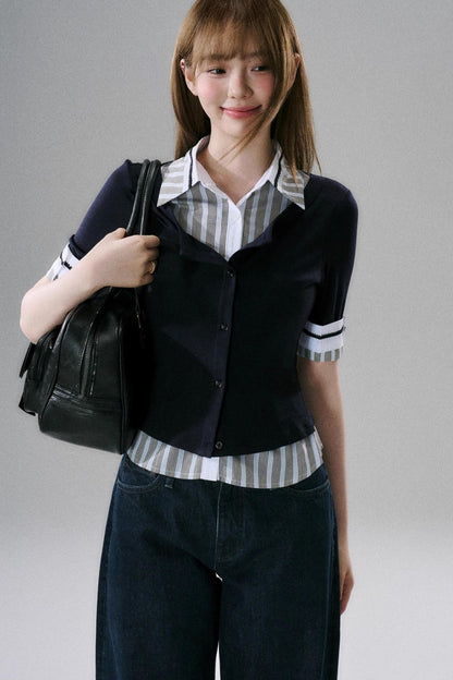 Forest Commuting Wool Top