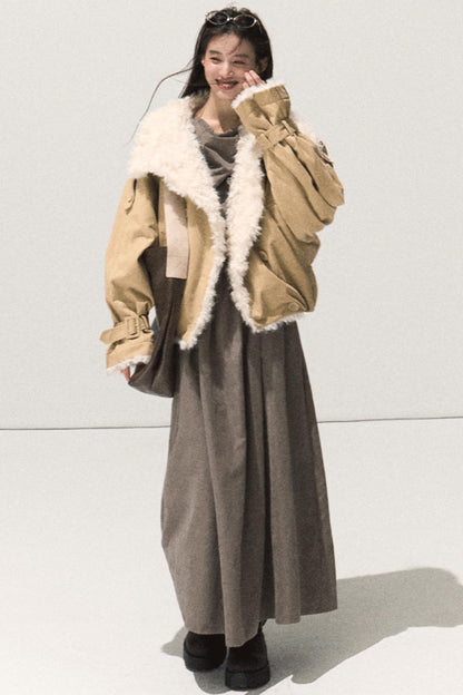 The Moon Swing Collar Dress