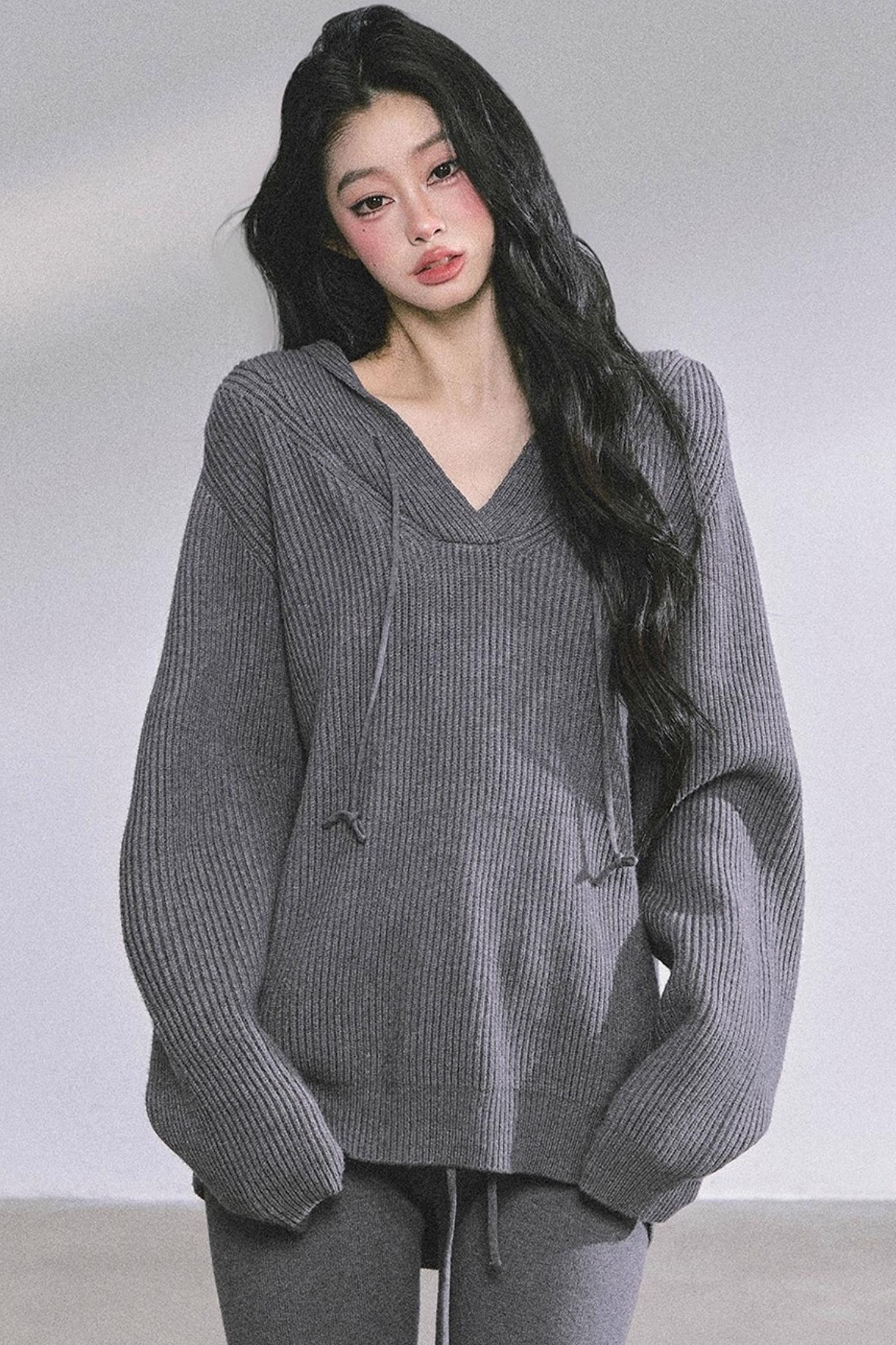 Lazy Style Knitted Suit Set-Up