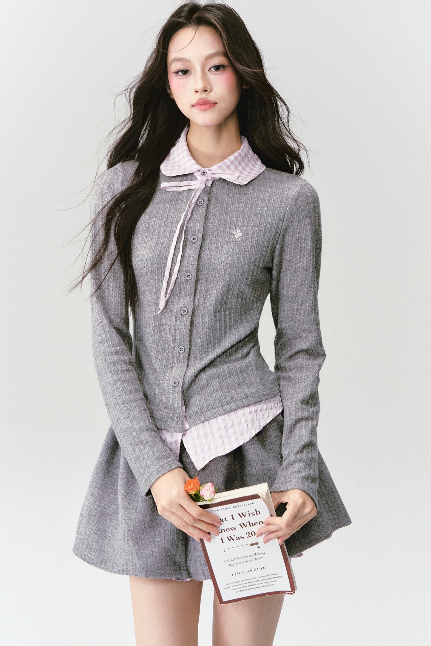 Korean High School Style Two-Piece Set-Up