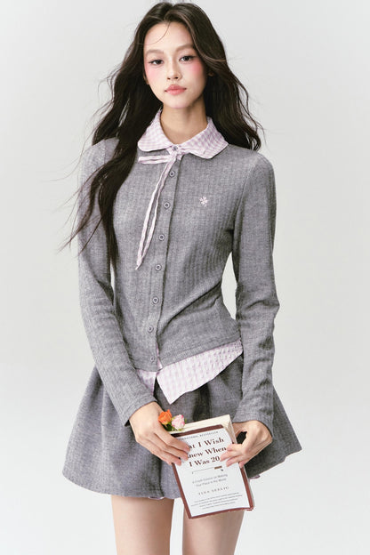 Korean High School Style Two-Piece Set-Up