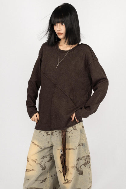 Retro Knitted Minimal Top