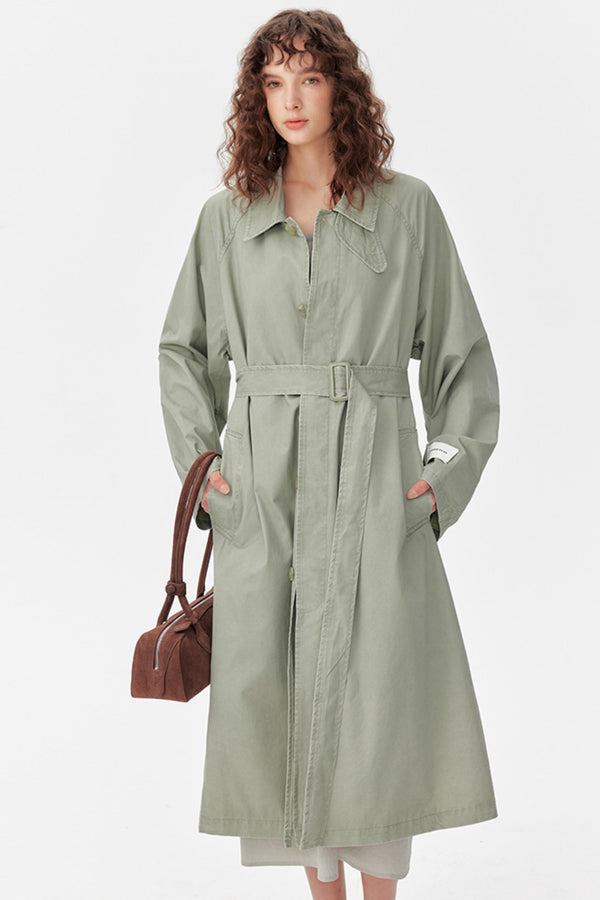 Petite Sleeveless Trench Dress Coat Set-Up
